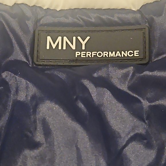 Marc New York Cream Jacket Size S Color Dark Blue Teal Cream Exellent Condition - Picture 7 of 9